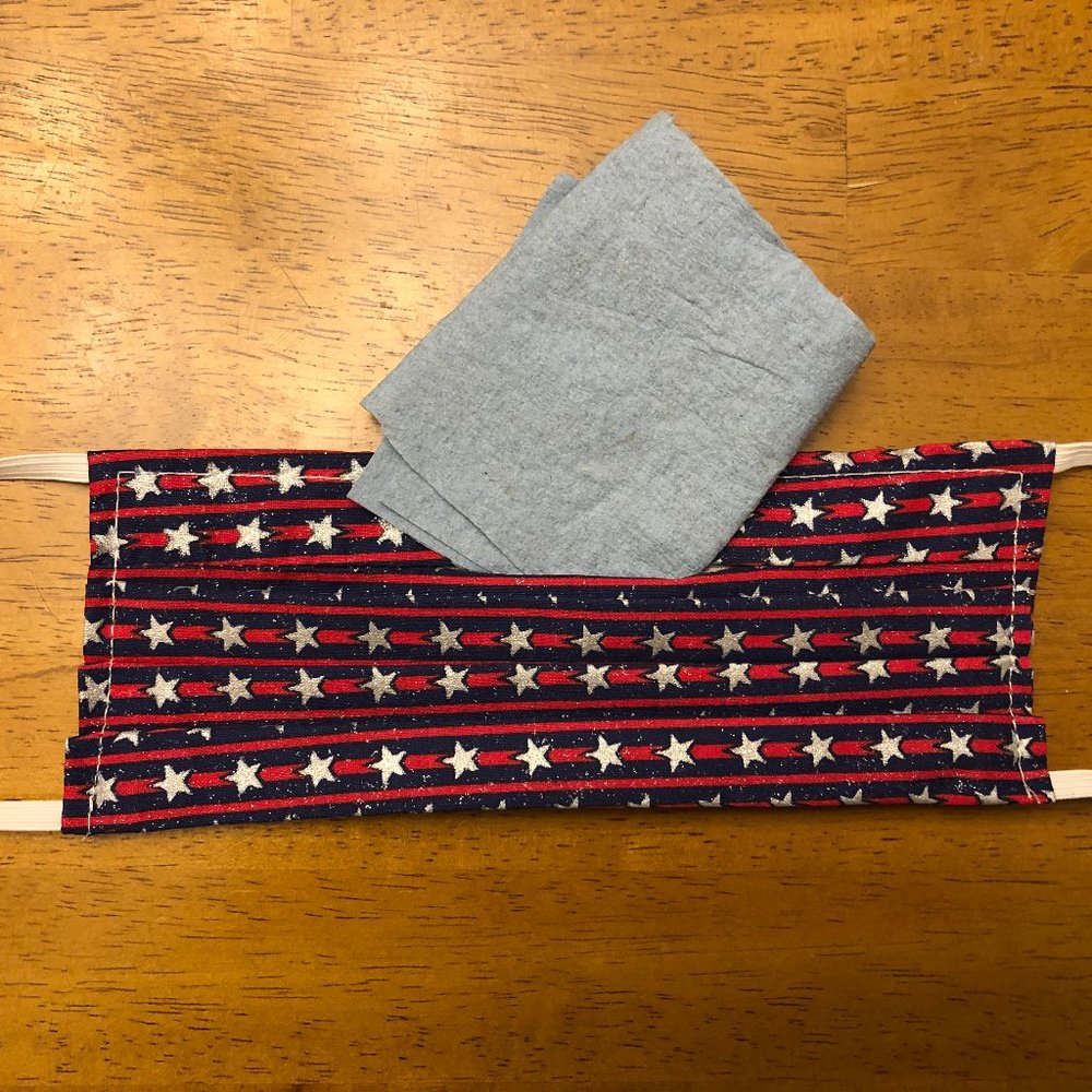 Facemask, Adult size, pocket for filter